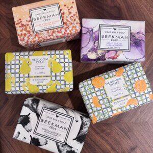 🐐🌼Beekman 1802  Set of 5 - 9 Ounce Bars of Soap